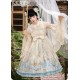 Mademoiselle Pearl Golden Cup And Silver Stand Blouse JSK and OPs(Reservation/Full Payment Without Shipping)